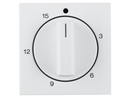 Centre plate for mechanical timer, max. 15 minutes, Berker S.1/B.3/B.7