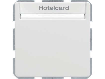 Relé pro hotelovou kartu s centrálním dílem Berker Q.1/Q.3/Q.7/Q.9