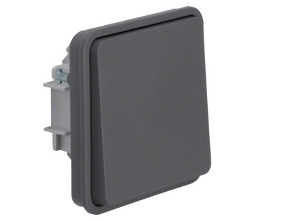 Push-button insert, NO contact with rocker surface-mounted/flush-mounted Berker W.1