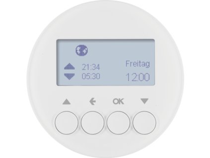 Blind time switch, display Berker R.1/R.3/R.8