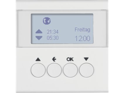 Blind time switch, display Berker S.1/B.3/B.7