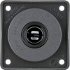 Socket, 12-24 V, 16 A, plug-in contacts, Integro devices, anthracite, matt