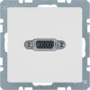 VGA socket outlet Berker Q.1/Q.3/Q.7/Q.9