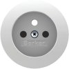 Centre plate for socket with grounding pin, Berker R.1/R.3/R.8