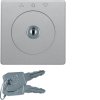 Centre plate with lock and push lock function for switch for blinds Berker Q.1/Q.3/Q.7/Q.9