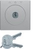Centre plate with lock and push lock function for switch for blinds Berker Q.1/Q.3/Q.7/Q.9