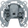 Aerial socket 2hole single box