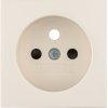 Socket with earthing pin with touch protection and surge arresters T3, Berker S.1/B.3/B.7
