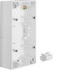 Surface-mounted housing, Berker S.x/ Q.x/ R.x/ B.x, white glossy