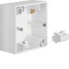 Surface-mounted housing, Berker S.x/ Q.x/ R.x/ B.x, white glossy