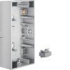 Surface-mounted housing 2gang horizontal Berker K.5, aluminium, matt, lacquered