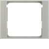 Intermediate ring for central plate Berker K.5, stainless steel matt, lacquered