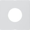 Centre plate for push-button/pilot lamp E10 Berker Q.1/Q.3/Q.7