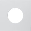 Centre plate for push-button/pilot lamp E10 Berker S.1/B.3/B.7