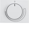 Centre plate for speed controller with setting knob, Berker K.x