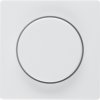 Centre plate for rotary dimmer/rotary potentiometer with setting knob, Berker Q.1/Q.3/Q.7/Q.9