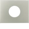 Centre plate for push-button/pilot lamp E10 Berker K.1, K.5