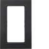 Frame with large cut-out Berker B.7, anthracite matt