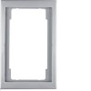 Frame with large cut-out Berker K.5, stainless steel
