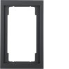 Frame with large cut-out Berker K.1, anthracite matt