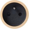 rond  2.0  retrofit / easyfit / backfit socket spare ring - trimless - basic black
