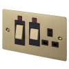 UK cooker control unit brass