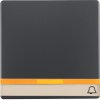 Rocker with imprinted symbol for bell with labelling field,Berker Q.1/Q.3/Q.7/Q.9