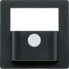 Cover for motion sensor, KNX Easy, Berker Q.x, white, velvet