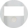 Cover for motion sensor, KNX Easy, Berker R.1/R.3, white, gloss