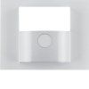 Cover for motion sensor, KNX Easy, Berker K.1/K.5, white, gloss