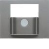 Cover for motion sensor, KNX Easy, Berker K.1/K.5, white, gloss