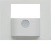 Cover for motion sensor, KNX Easy, Berker K.1/K.5, white, gloss