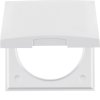 1-fold frame with lid, Integro Flow/Pure, white, gloss