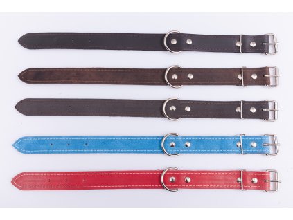 Obojok kožený rozšírený 3x50