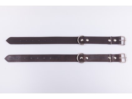 Obojok kožený rozšírený 3,5x60