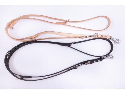 Vodítko kožené prepínacie 1,8x270