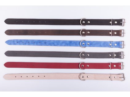 Obojok kožený nepodšitý 3x60