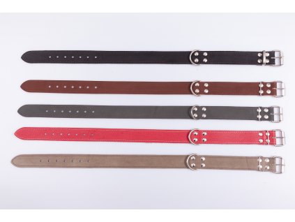 Obojok kožený nepodšitý 4x75