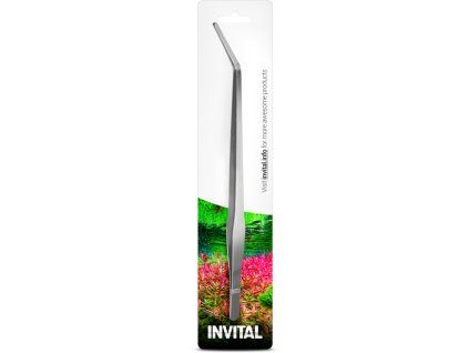 INVITAL Pinzeta zahnutá 27 cm