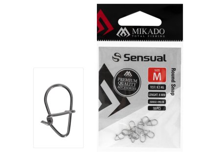 Karabinka mikado sensual round Snap AMA02 090 M 1