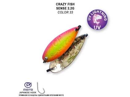 Crazy Fish sense 2 2g 33