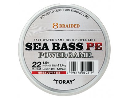 Toray seabass pe Power game kopie