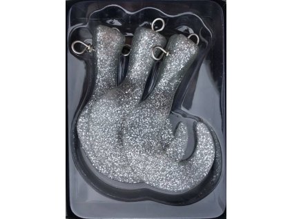 Headbanger Tail 23 Replacement Silver Glitter