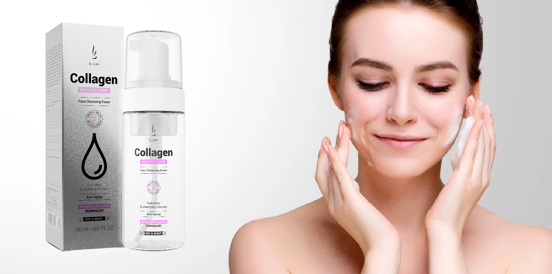 Collagen Face Cleansing Foam