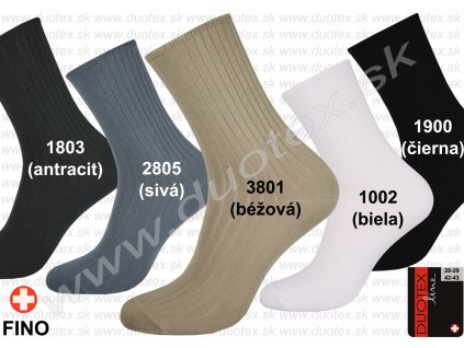Zdravotné ponožky Fino