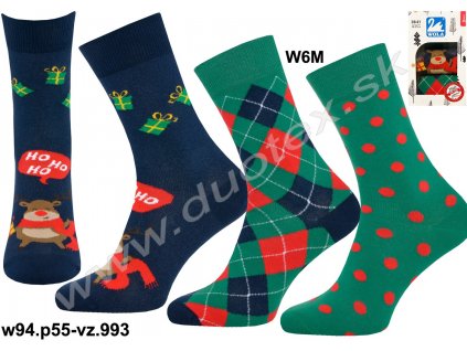 Vánoční ponožky w94.p55-vz.993