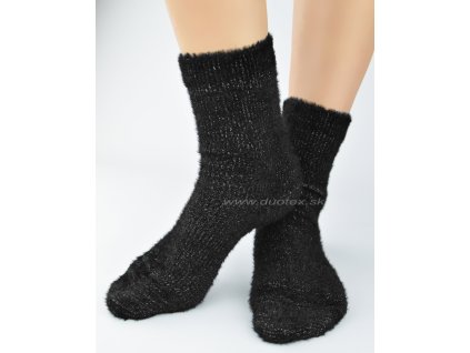 Zimní ponožky N-SB079-W01 (Velikost 36-41(24-27), Barva W01-čierna)