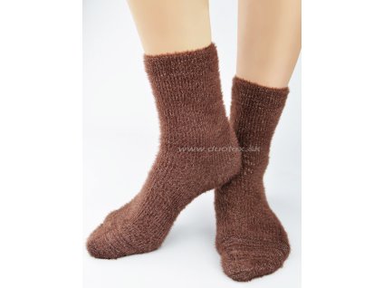 Zimní ponožky N-SB079-W04 (Velikost 36-41(24-27), Barva W04-hnedá)
