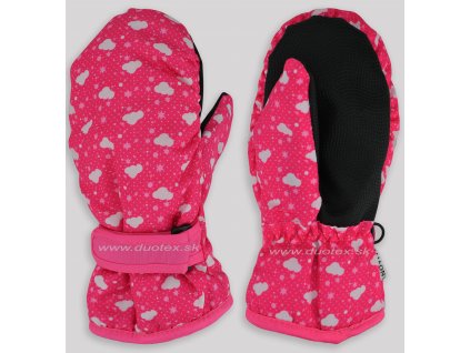 Rukavice N-RN036-G01 (Velikost 14cm, Barva ružová)