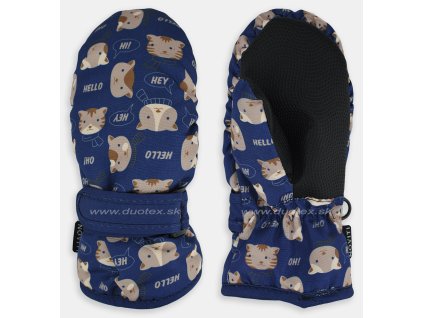 Rukavice N-RN042-B01 (Velikost 12cm, Barva tm.modrá)